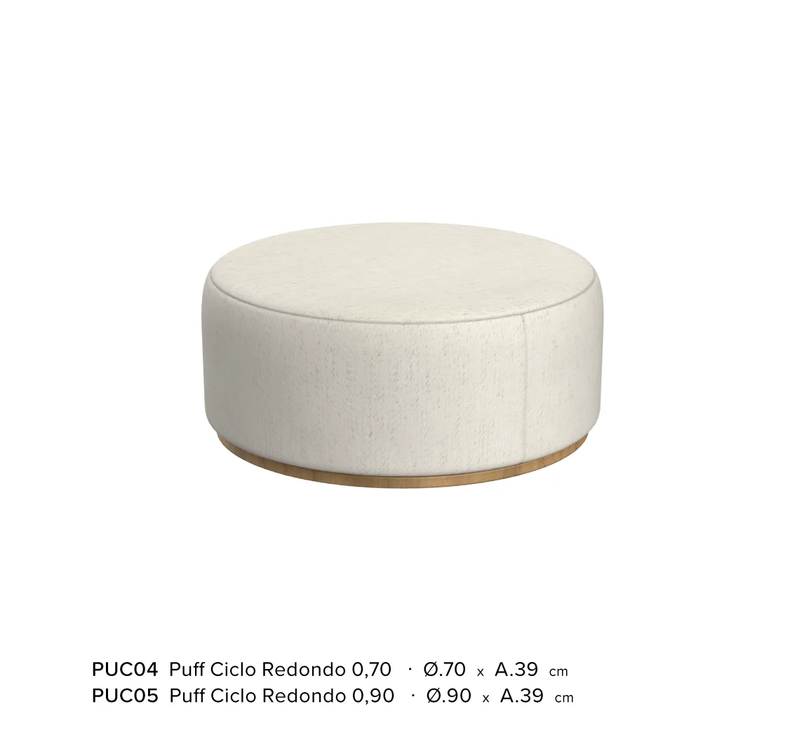 Pufe Ciclo Redondo — imagem 2