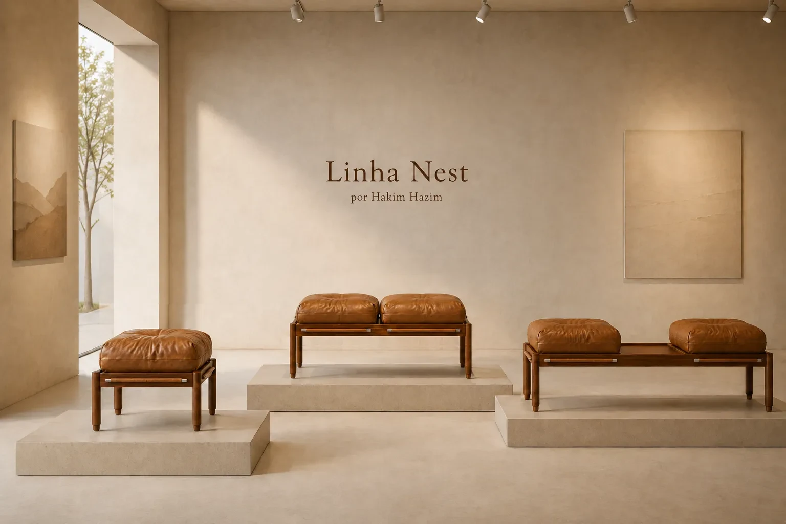 Banco Nest 0,95 (Almofada + Mesa) — imagem 2