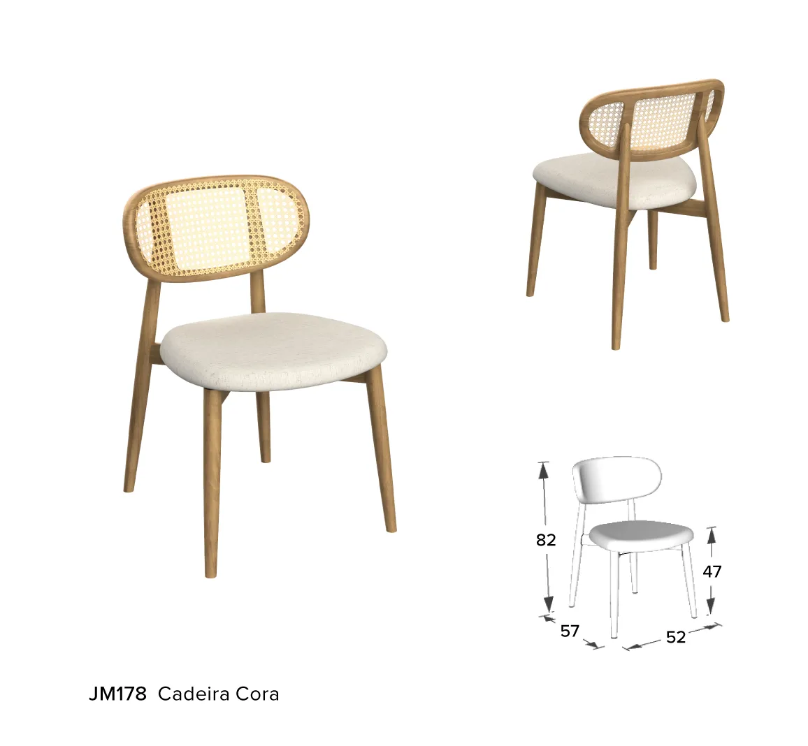 Cadeira Cora — imagem 3