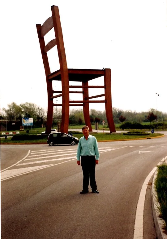Registro da viagem à Itália em 1994