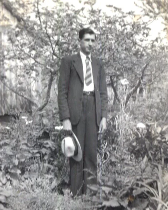João Marcon em fotografia do acervo da família