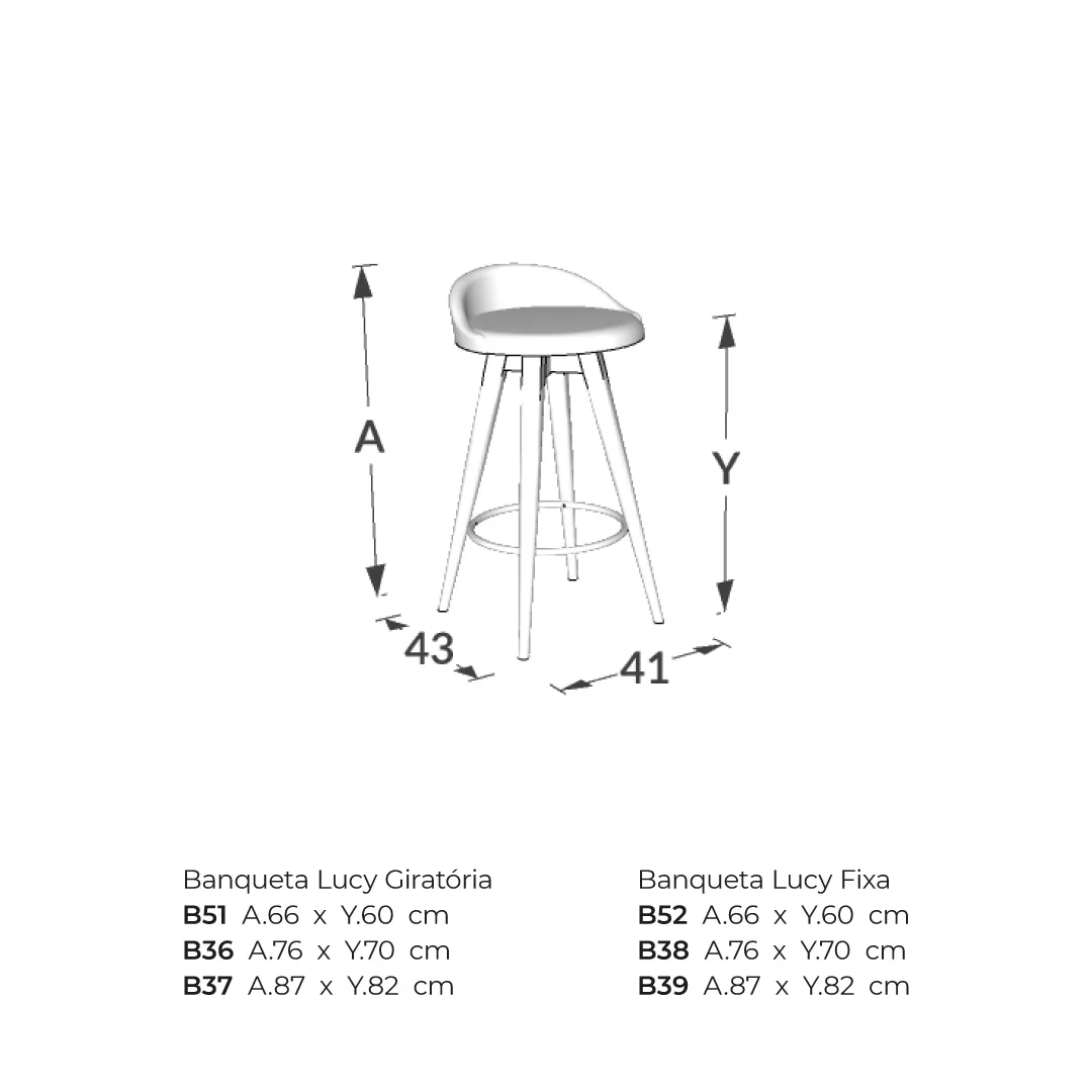 Banqueta Lucy — imagem 3