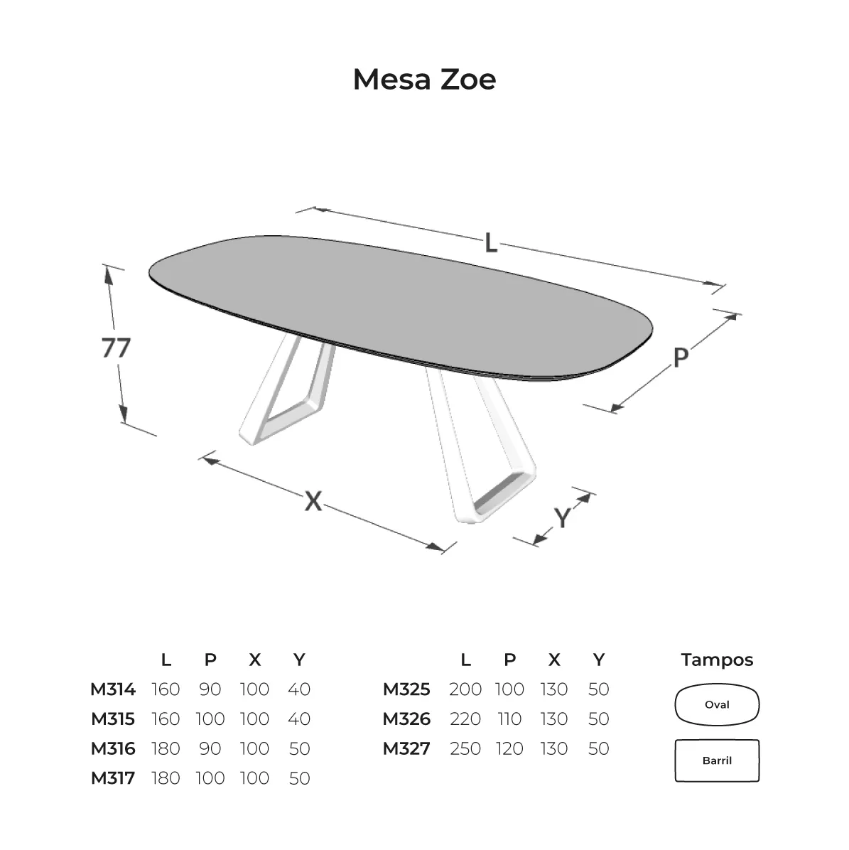 Mesa Zoe — imagem 3