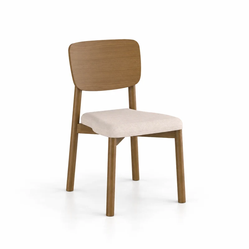 Cadeira Empilhável Luma Encosto Laminado