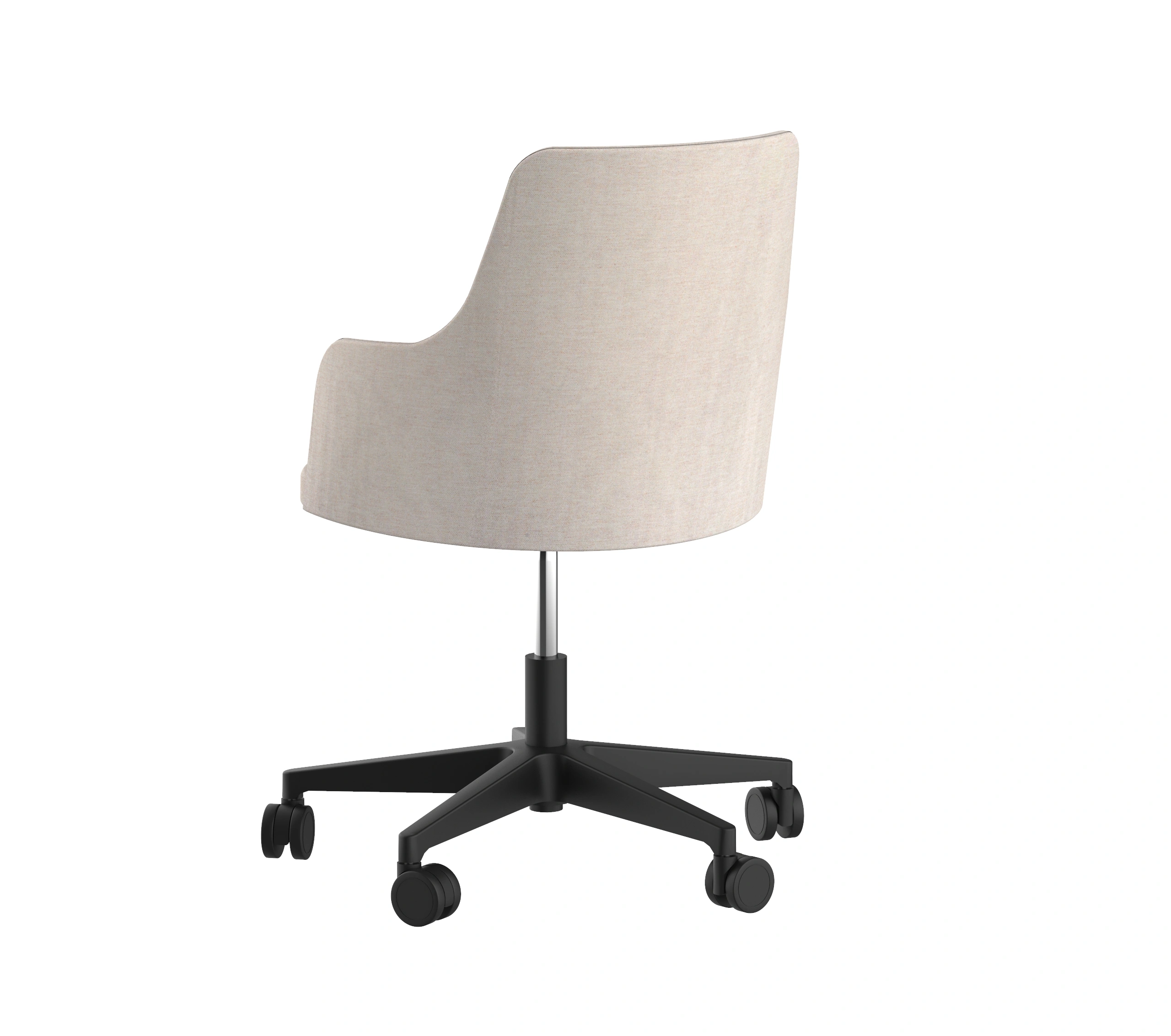 Cadeira Ella Office C/Braços Base Nylon - Miniatura 2